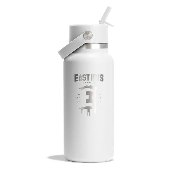 32 oz WM Flex Straw Bottle - Hydro Flask + East Iris Studios K0