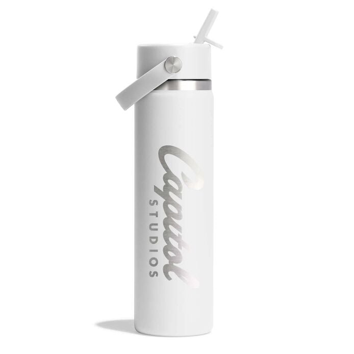 24 oz WM Flex Straw Bottle - Hydro Flask + Capitol Studios J8